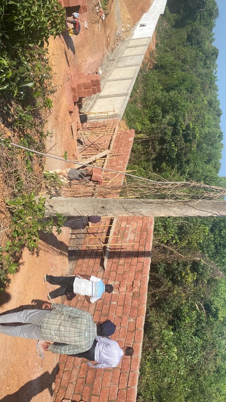 KMF compound wall - Before 4